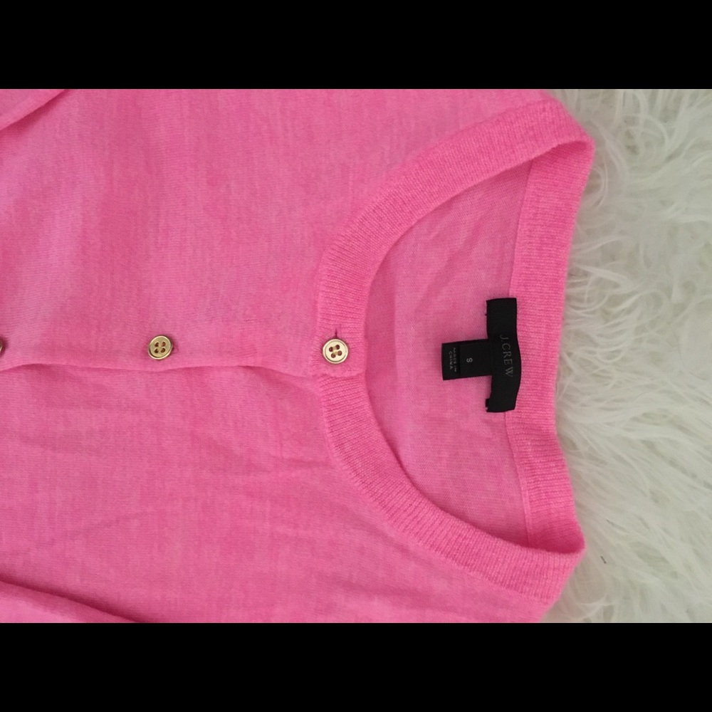 Jcrew Hot Pink Sweater